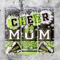 Preview: Tumbler Cup 20oz - apfelgrün - "Cheer MOM"